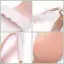 Chic / Beautiful White Wedding Shoes 2018 Lace Flower Pearl Ankle Strap 9 cm Stiletto Heels Open / Peep Toe Wedding High Heels