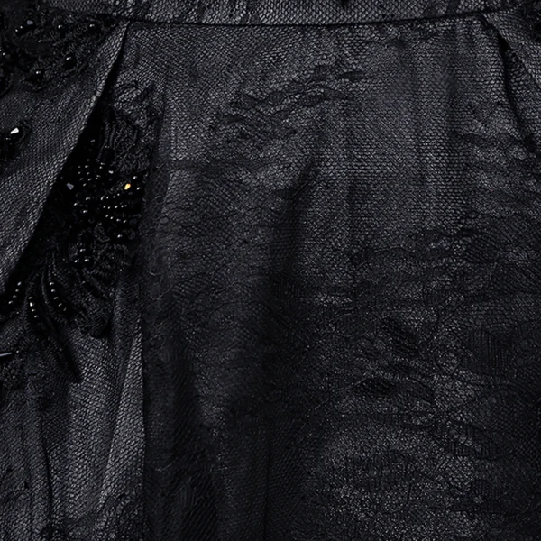 Elegante Schwarz Abendkleider 2019 A Linie Off Shoulder Perlenstickerei Spitze Blumen Kristall 3/4 Ärmel Rückenfreies Lange Festliche Kleider