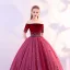 Élégant Bordeaux Robe De Bal 2019 Princesse De l'épaule Daim Fleur Perle En Dentelle Manches Courtes Dos Nu Longue Robe De Ceremonie