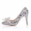 Charmant Multifarben Aschenputtel Kristall Brautschuhe 2019 Strass 9 cm Stilettos Spitzschuh Hochzeit Pumps
