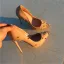 Schöne Nude Abend Pumps 2019 Niet 12 cm Stilettos Spitzschuh Pumps