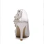 Luxury / Gorgeous White Wedding Shoes 2019 Leather Appliques Pearl Rhinestone 8 cm Stiletto Heels Pointed Toe Wedding Pumps