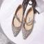 Charmant Silber Abend Perle Strass Pumps 2021 Leder 8 cm Stilettos Spitzschuh Pumps Hochhackige