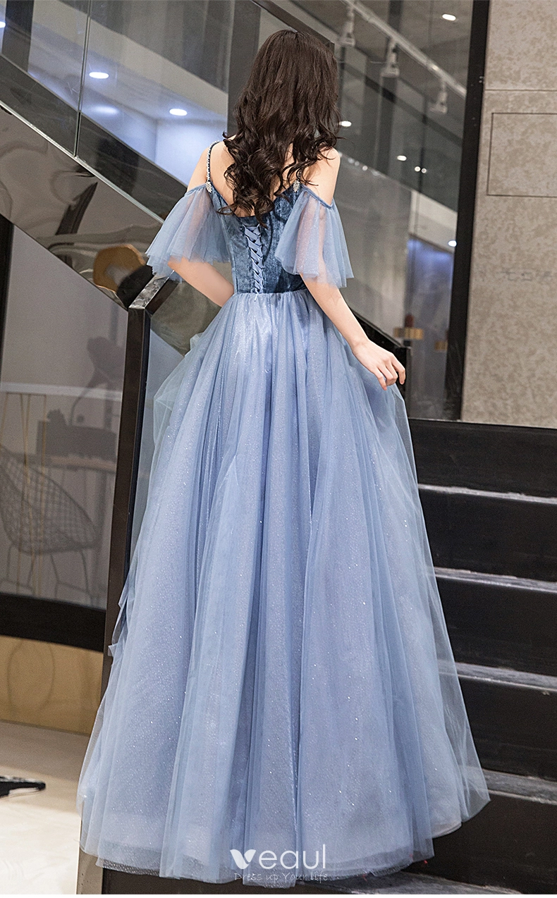 Baby blue prom dresses 2019 cheap