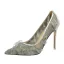 Mooie / Prachtige Grijs Avond Pumps 2019 Kwast 10 cm Naaldhakken / Stiletto Spitse Neus Pumps