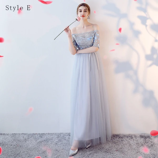 Chic / Beautiful Sky Blue Bridesmaid Dresses 2017 A-Line / Princess Crossed Straps Lace Flower Bow Backless Ankle Length Bridesmaid Wedding Party Dresses