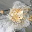 Luxury / Gorgeous Champagne Wedding Flowers 2020 Handmade  Beading Crystal Flower Rhinestone Bridal Wedding Prom Accessories