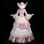 Vintage / Retro Medieval Lavender Ball Gown Prom Dresses 2021 U-Neck Long Sleeve Floor-Length / Long Lace Appliques Embroidered Cosplay Prom Formal Dresses