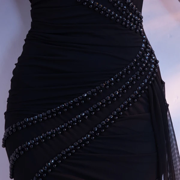 Chic / Beautiful 2017 Evening Dresses V-Neck Backless Handmade Trumpet / Mermaid Homecoming Evening Party Formal Dresses