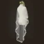 Modest / Simple Ivory Chapel Train Lace Tulle Appliques 2 m Wedding Veils 2018
