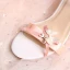 Unique Rosa Hochzeit Sandaletten 2019 PU Sommer Perlenstickerei Perle 9 cm Brautschuhe