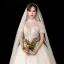 Amazing / Unique Champagne Glitter Wedding Veils 2020 Tulle Sequins 3 m Chapel Train Wedding Accessories
