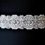 Luxury / Gorgeous Ivory Wedding Sash 2020 Satin Metal Beading Crystal Pearl Rhinestone Bridal Prom Accessories