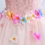 Chic / Beautiful Candy Pink 2018 Graduation Dresses A-Line / Princess Summer U-Neck Tulle Lace Appliques Backless Beading Homecoming Formal Dresses