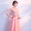 Chic / Beautiful Candy Pink Floor-Length / Long Evening Dresses  2018 A-Line / Princess V-Neck Tulle Appliques Backless Beading Sequins Evening Party Formal Dresses