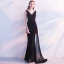Chic / Beautiful 2017 Evening Dresses  V-Neck Backless Handmade  Trumpet / Mermaid Homecoming Evening Party Formal Dresses