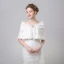 White Winter Snakeskin Print Faux Fur Prom Evening Party Wedding Shawls 2017