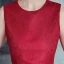 2 Piece Burgundy Cocktail Dresses 2017 A-Line / Princess Charmeuse U-Neck Lace Embroidered Cocktail Party Formal Dresses