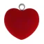 Amazing / Unique Red Rhinestone Heart-shaped Metal Clutch Bags 2018