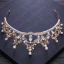 Modest / Simple Gold Metal Tiara Bridal Jewelry 2018 Crystal Pearl Rhinestone Wedding Accessories