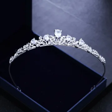 Classique Argenté Tiare 2018 Métal Faux Diamant Mariage Accessorize