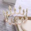 Luxury / Gorgeous Gold Metal Tiara 2018 Beading Crystal Rhinestone Wedding Accessories