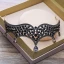Vintage Barokowy Czarne Rhinestone Tiara 2018 Metal Ślub Akcesoria