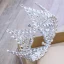Lyx Silver Rhinestone Tiara 2018 Metall Bröllop Tillbehör