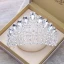 Luksus Grønn Rhinestone Tiara 2018 Metall Tilbehør