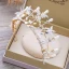 Flower Fairy Gold Metal Tiara 2018 Pearl Rhinestone Accessories