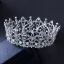 Luxury / Gorgeous Silver Rhinestone Tiara 2018 Metal Accessories