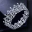 Luxury / Gorgeous Silver Rhinestone Tiara 2018 Metal Accessories