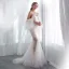 Modern / Fashion Ivory Summer Beach Wedding Dresses 2018 Trumpet / Mermaid Detachable Short Sleeve Spaghetti Straps Backless Crystal Beading Court Train Ruffle