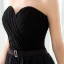 Farget Gradient-Farge Chiffon Selskapskjoler 2018 Prinsesse Kjæreste Uten Ermer Metall Sash Lange Buste Ryggløse Formelle Kjoler