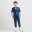 Modest / Simple Ocean Blue Tie Ink Blue Boys Wedding Suits 2018