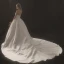 Modest / Simple Ivory Wedding Dresses 2018 Ball Gown Strapless Sleeveless Backless Royal Train Ruffle
