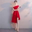 Amazing / Unique Black Homecoming Graduation Dresses 2018 A-Line / Princess Off-The-Shoulder Short Sleeve Asymmetrical Ruffle Backless Formal Dresses