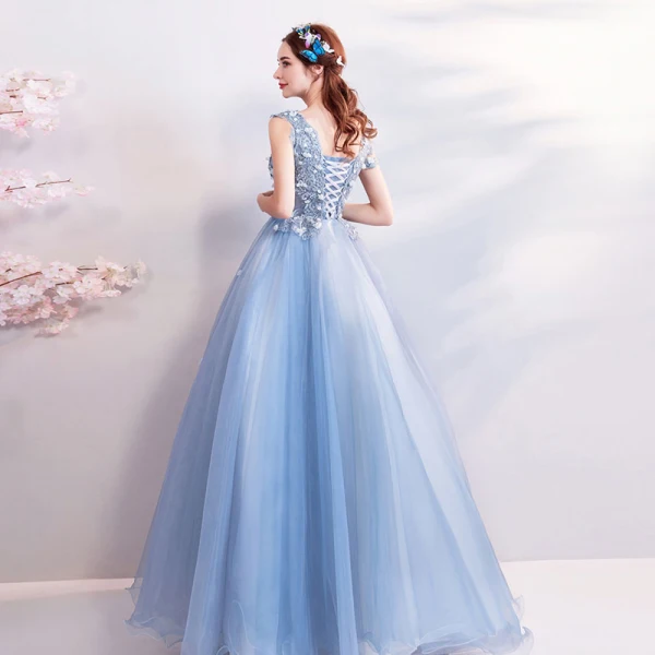 crystal blue prom dresses LBD Exclusive Blue Harper Cocktail Dress main image 1