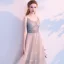 Modest / Simple Dark Green Summer Homecoming Graduation Dresses 2018 A-Line / Princess Spaghetti Straps Sleeveless Tea-length Ruffle Backless Formal Dresses