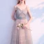 Modest / Simple Dark Green Summer Homecoming Graduation Dresses 2018 A-Line / Princess Spaghetti Straps Sleeveless Tea-length Ruffle Backless Formal Dresses
