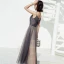 Modest / Simple Dark Green Summer Homecoming Graduation Dresses 2018 A-Line / Princess Spaghetti Straps Sleeveless Tea-length Ruffle Backless Formal Dresses