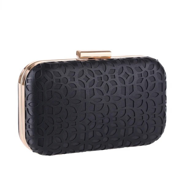 Modest / Simple Beige Metal Clutch Bags 2018