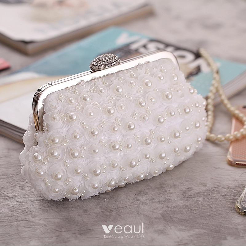 Pearl clutch purse hotsell