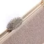 Fine Champagne Rhinestone Glitter Metall Håndvesken  2018