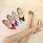 Chic / Beautiful Gold Evening Party Pumps 2023 Ankle Strap 13 cm Stiletto Heels Pointed Toe Pumps High Heels