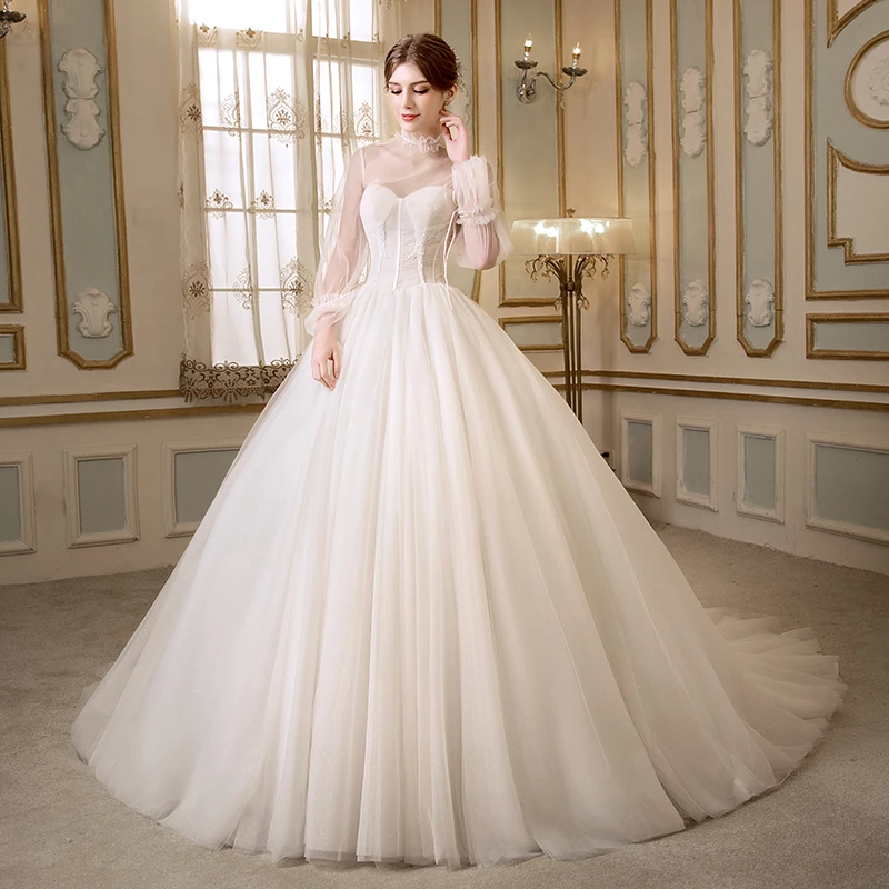 Enkel Elfenben Brudekjoler Med Sjal 2018 Ballkjole Kjæreste Uten Ermer Ryggløse Chapel Train Buste