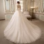 Enkel Elfenben Brudekjoler Med Sjal 2018 Ballkjole Kjæreste Uten Ermer Ryggløse Chapel Train Buste