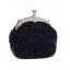 Bling Bling Royal Blue Sequins Beading Metal Clutch Bags 2018