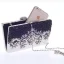 Chic / Belle Ivoire Perlage Perle Faux Diamant Métal Pochette 2018