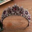Vintage / Originale Baroque Bordeaux Perle Faux Diamant Alliage Mariage Accessoire Cheveux Mariage 2023
